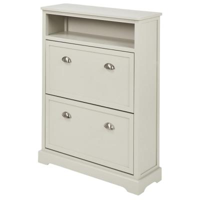 Hawthorne Natural Linen Shoe Cupboard